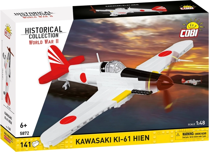 Cobi Kawasaki Ki-61 Hien zestaw konstrukcyjny samolotu 1:48 (141 elementów)