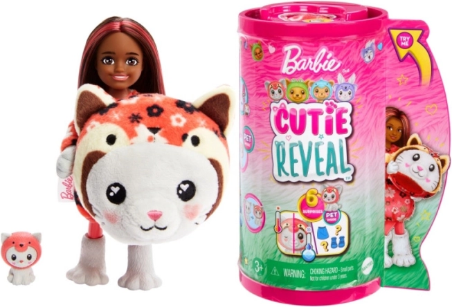 Lalka Barbie Cutie Reveal Chelsea Kotek – Panda