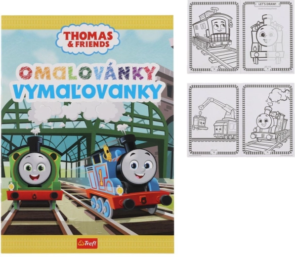 Kolorowanki Lokomotywa Tomek