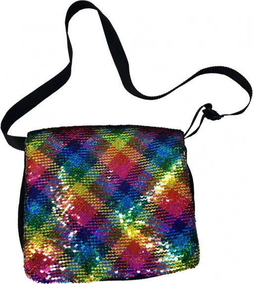 Torebka na ramię z cekinami