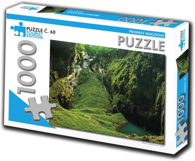 Puzzle Przepaść Macocha 1000 elementów edycja turystyczna