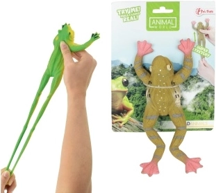 Nakręcana żaba – plastikowa zabawka do wanny dla dzieci