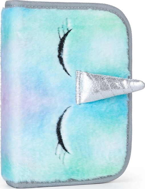 Piórnik z pluszową powierzchnią Unicorn Oxybag