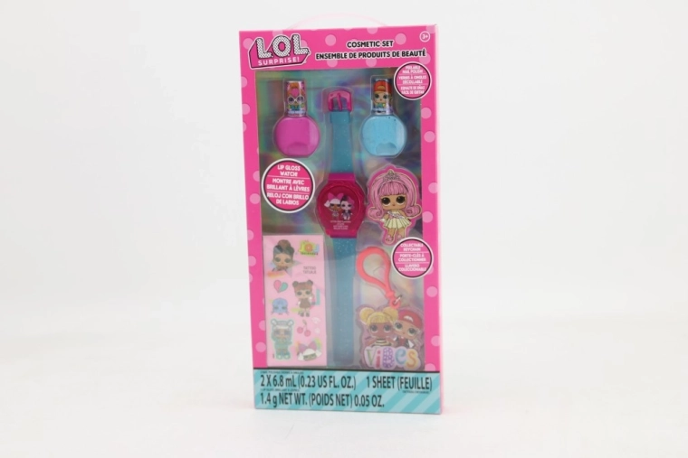 Zestaw kosmetyczny L.O.L. z pomadką i lakierami do paznokci
