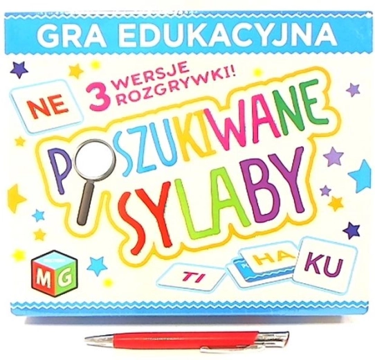 Poszukiwane sylaby – gra edukacyjna do nauki czytania i rozpoznawania liter
