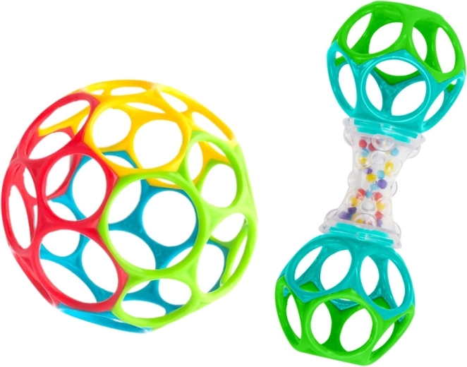 Zestaw prezentowy zabawek OBALL Grasp the Day 0m+