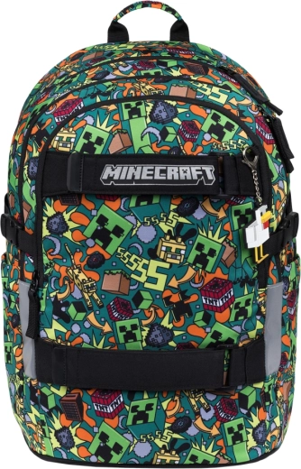 Plecak szkolny BAAGL Skate MINECRAFT Chaos
