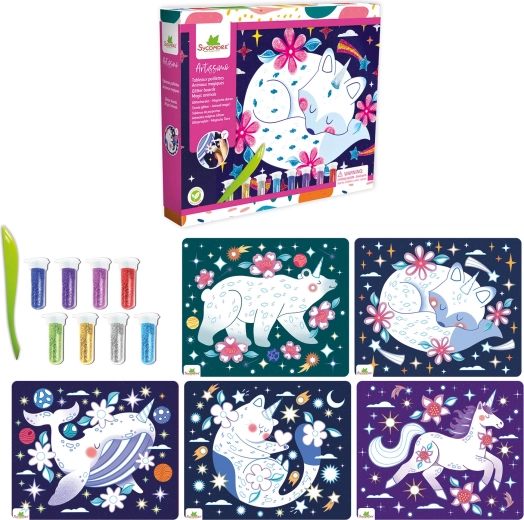 Artissimo kolorowe brokaty – magiczne zwierzęta