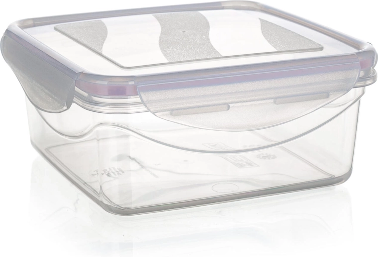 Hermetyczne kwadratowe pudełko na żywność LARA 0,53 l