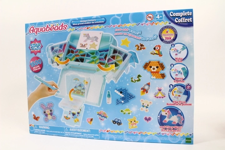 Aquabeads Design Factory kreatywny zestaw z koralikami wodnymi