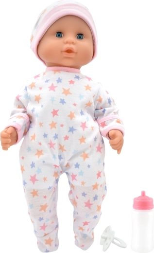 Dolls World lalka Baby Joy biała 38 cm
