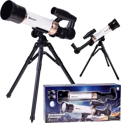 Astronomiczny teleskop dla dzieci 30x/60x ze statywem i celownikiem
