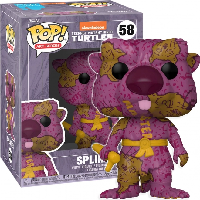 Funko Pop! Art Ninja Turtles Splinter Special Edition winylowa figurka