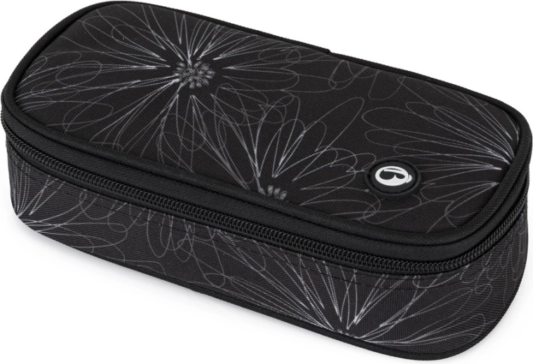 Bagmaster Zipster 25 i piórnik uczniowski czarny