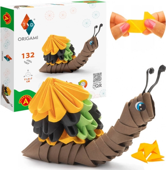 Alexander Kreatywne Origami 3D Ślimak