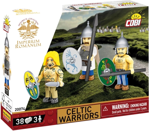 COBI Imperium Romanum celtyccy wojownicy (3 figurki, 38 elementów)