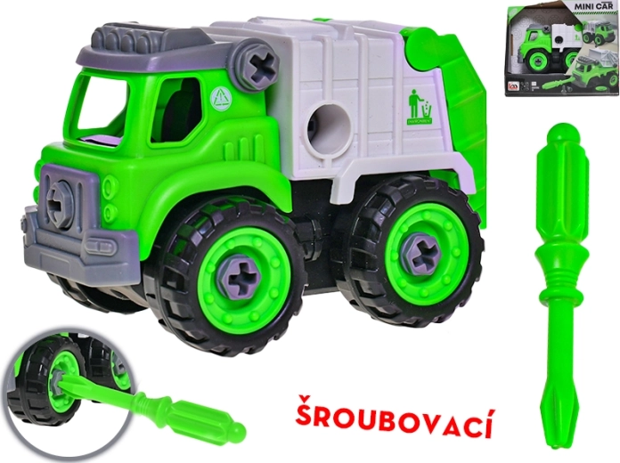 Wkręcana śmieciarka 12,5 cm