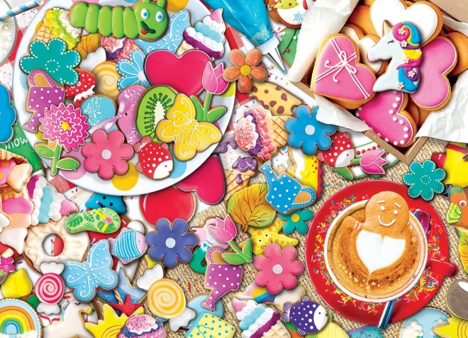 Puzzle EUROGRAPHICS Ciasteczkowa uczta 1000 elementów