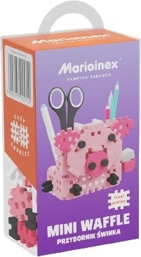 Klocki konstrukcyjne Mini Waffle - Prosiaczek 70 sztuk