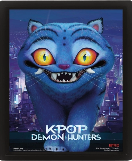 Plakat 3D K-pop Demon Hunters