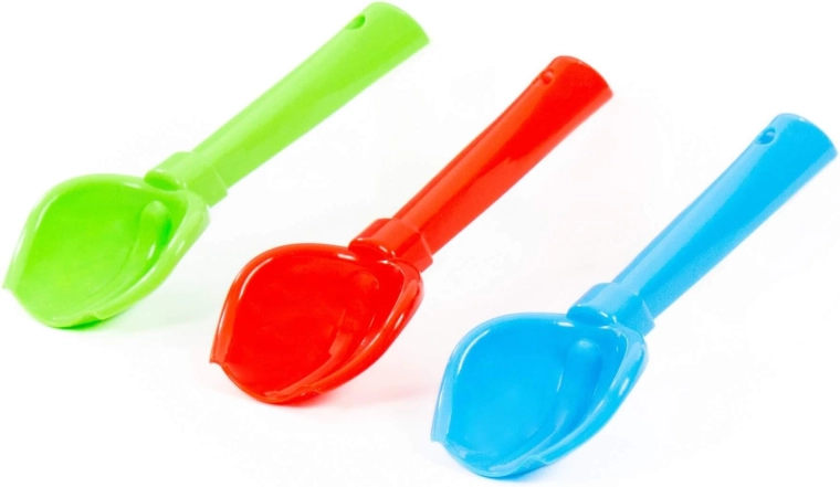 Mała dziecięca plastikowa łopatka - 1 sztuka