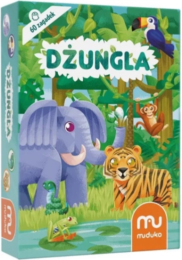 Dżungla – 60 zagadek gra logiczna