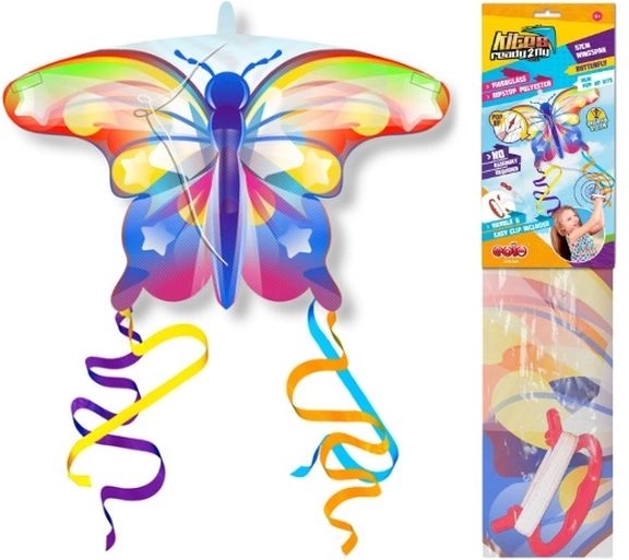 Eolo Toys mini nylonowy latawiec motyl 56 × 40 cm