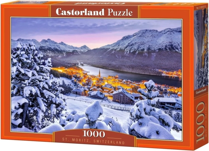 Puzzle Castorland St. Moritz, Szwajcaria – 1000 elementów