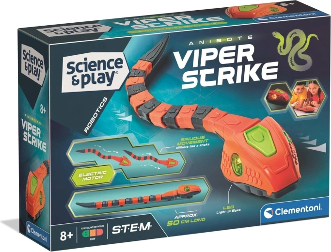 Robotyczny wąż CLEMENTONI Science & Play Robotics Viper Strike