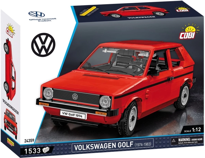 Cobi Volkswagen Golf (1974–1983) 1:12 klocki konstrukcyjne
