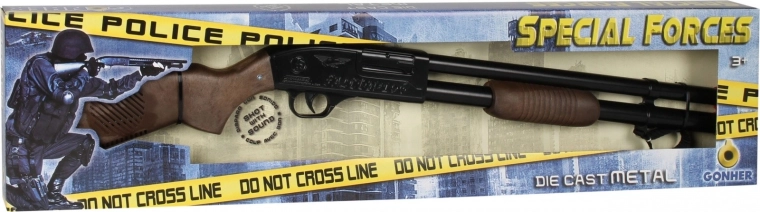 Metalowa policyjna strzelba Gonher
