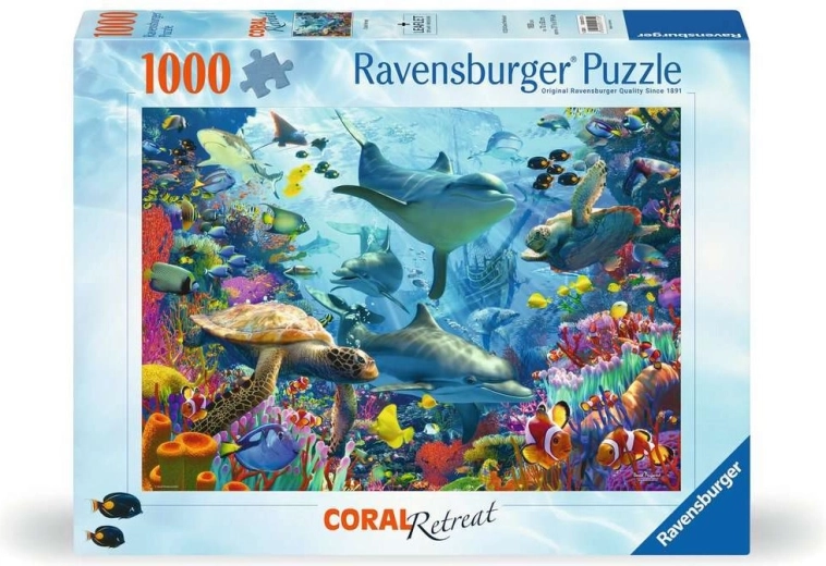 Ravensburger Puzzle Rafa koralowa 1000 elementów