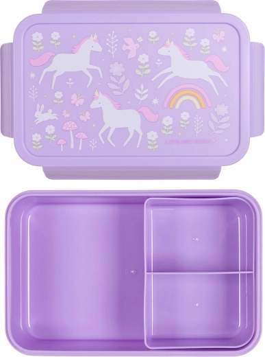 A Little Lovely Company pudełko śniadaniowe dla dzieci – Jednorożce