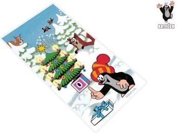 Woreczek KRTECZEK Święta 21 × 40 cm