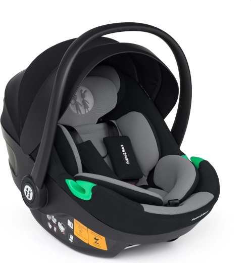 Fotelik samochodowy PETITE&MARS Core Pro i‑Size Black Grey 40–87 cm (0–13 kg)