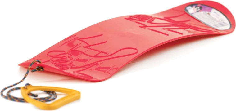 Ślizgacz snowboard czerwony