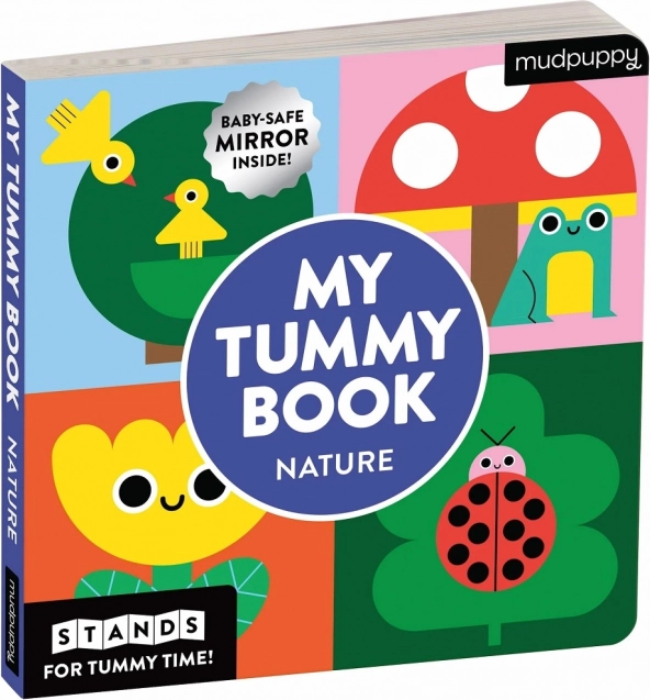 Mudpuppy Dwustronna książeczka z lusterkiem Przyroda