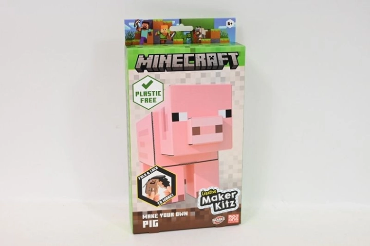 Bladez Minecraft zbuduj figurkę świnki