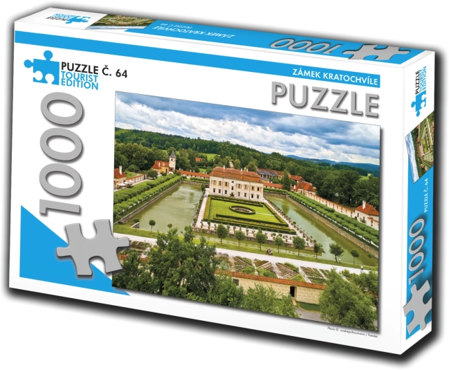 Puzzle Tourist Edition – zamek Kratochvíle 1000 elementów