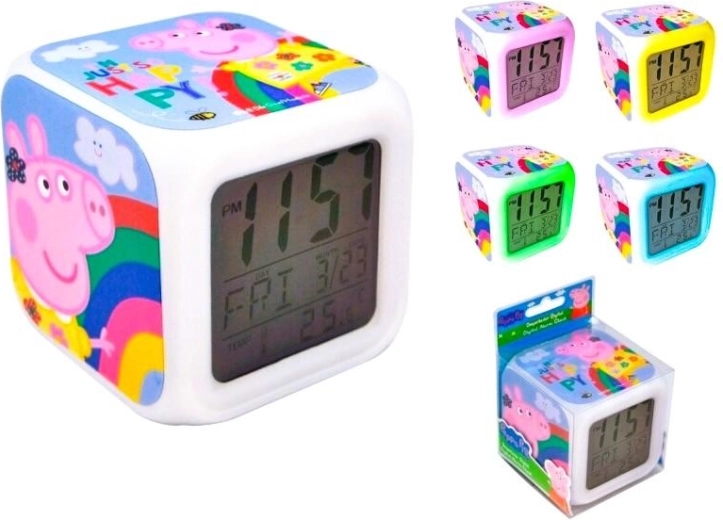 Cyfrowy budzik Świnka Peppa KiDS Licensing