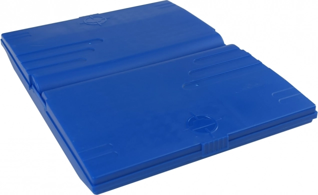 Logiczna gra strategiczna Statki na morzu Bitwa w walizeczce Niebieska