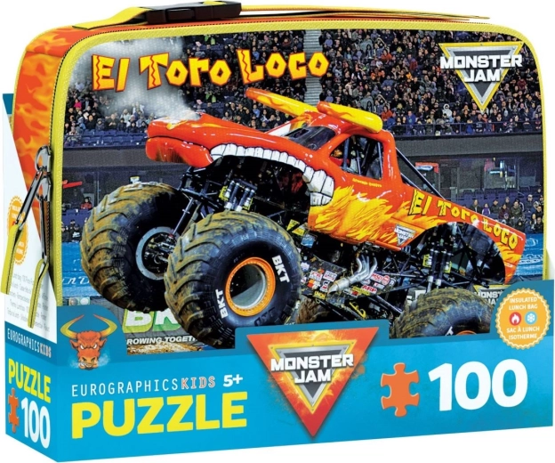 Puzzle w pudełku El Toro Loco Monster Jam 100 elementów