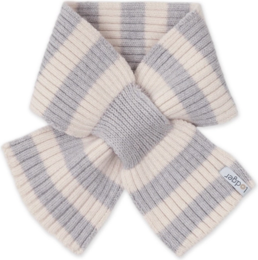 Dziecięcy merino szalik Lodger stripe storm