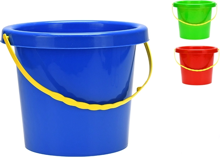 Plastowe wiaderko dla dzieci 20 cm, mix kolorów