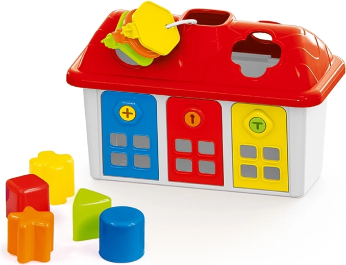 Domek sorter z zamykanymi drzwiczkami