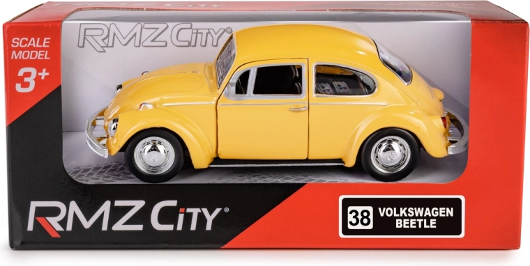 Metalowy model RMZ City Volkswagen Beetle 1967 1:32 z napędem pull-back