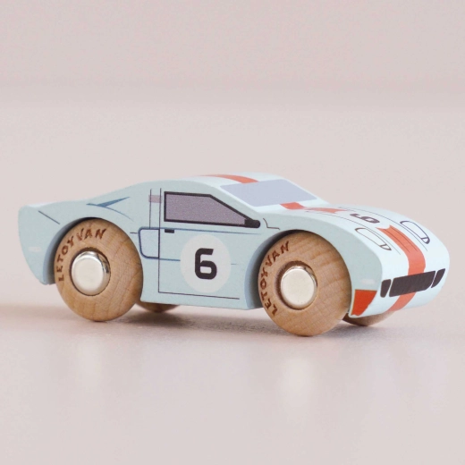 Le Toy Van drewniane wyścigowe autko Fred
