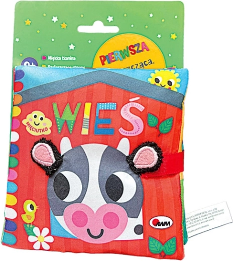 Miękuśna wioska – miękka szeleszcząca książeczka dla najmłodszych