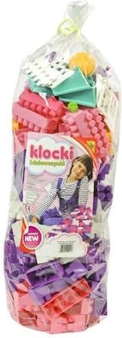 Konstrukcyjna zabawka klockowa kl-wk 200 dla dziewczynek 200 elementów
