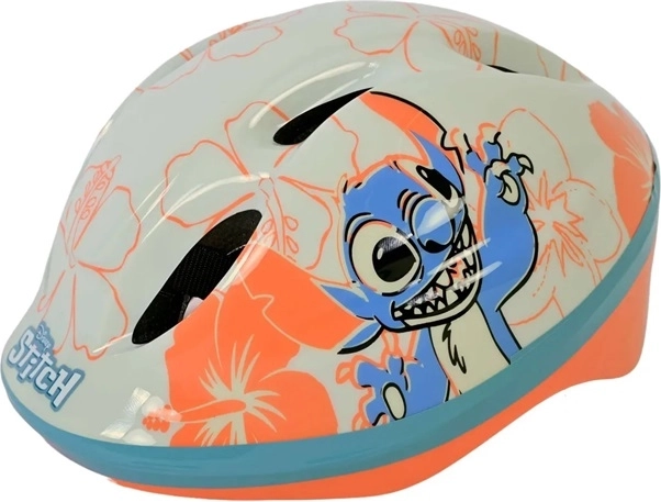 Dziecięcy kask ochronny Disney Stitch na rower i hulajnogę